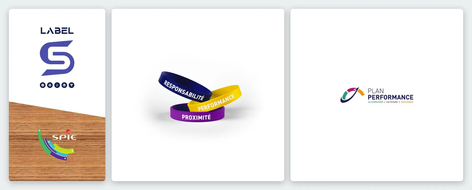 Sous-marques : label 5S, bracelets, Plan Performance